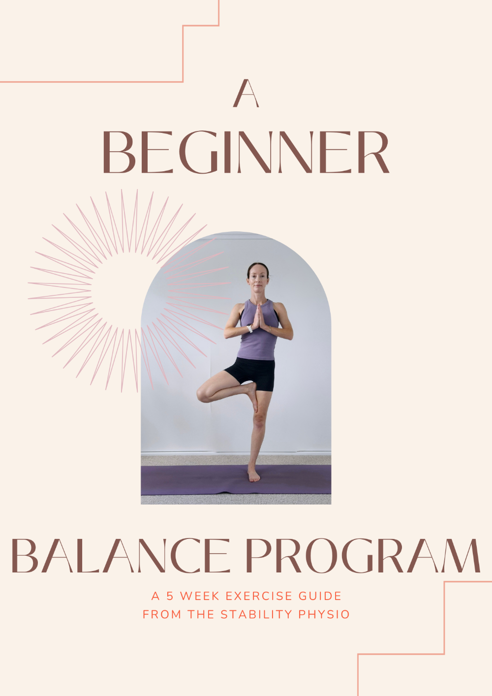 5 Week Beginner Balance Exercise Program
